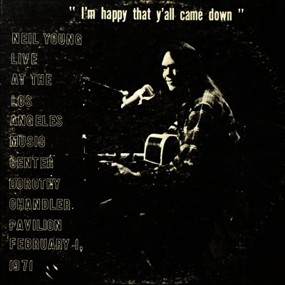 Neil Young — Dorothy Chandler Pavilion 1971 앨범 커버