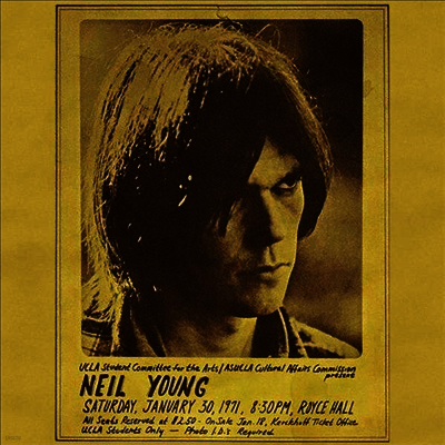 Neil Young — Royce Hall 1971 앨범 커버