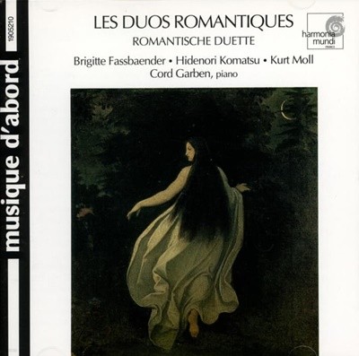 Les Duos Romantiques  - Fassbaender (파스반더) ,  Komatsu (고마쓰) , Kurt Moll (커트 몰) (독일발매)