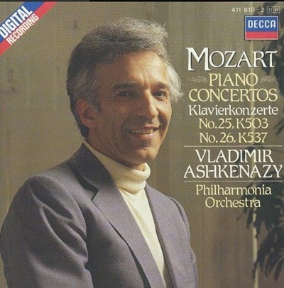 Mozart : Piano Concertos No.25, K503 & No.26, K537 -  아쉬케나지 (Vladimir Ashkenazy)(독일발매)