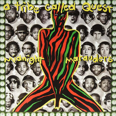 A Tribe Called Quest — 3집 Midnight Marauders 앨범 커버