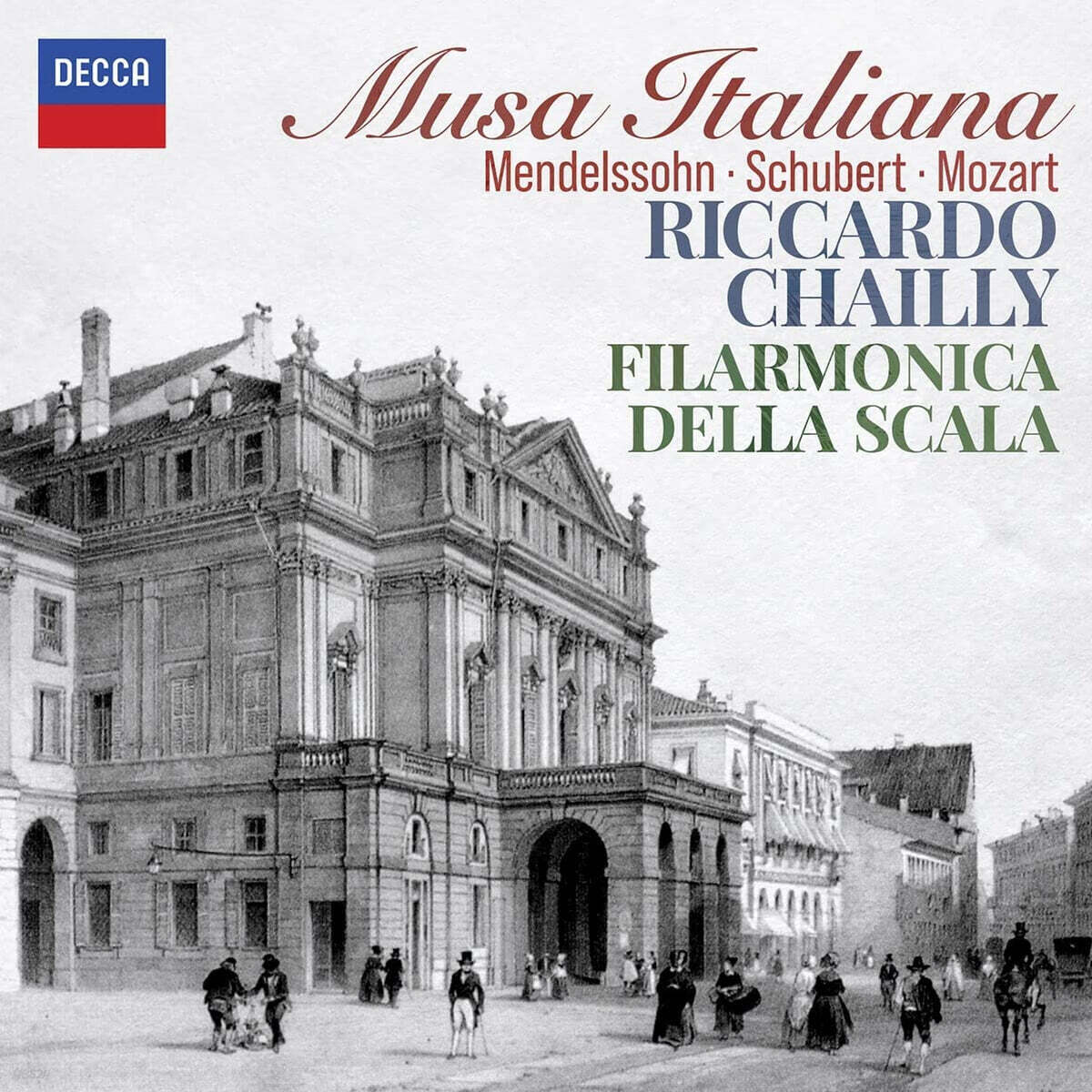 Riccardo Chailly 멘델스존: 교향곡 4번 '이탈리아' / 슈베르트: 이탈리아풍 서곡 - 리카르도 샤이 (Mendelssohn: Symphony Op.90 'Italian' / Schubert: Overture in the Italian Style)