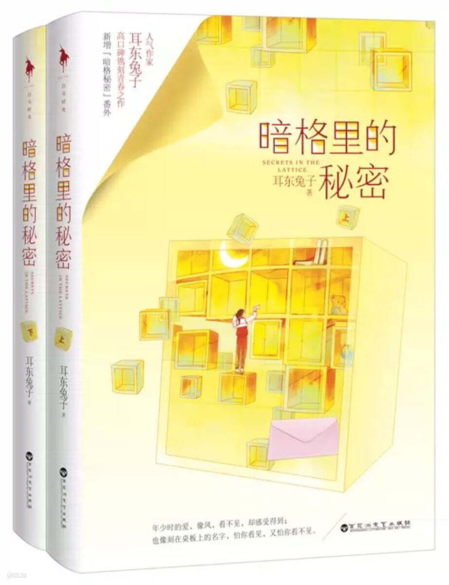 暗格里的秘密 암격리적비밀 소설 상, 하권 (중국어 간체/옵션 포함)
