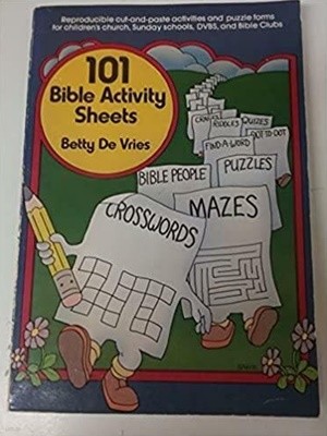 101 Bible Activity Sheets / by Betty De Vries