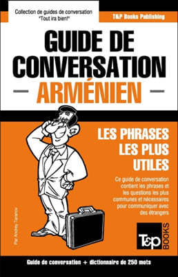 Guide de conversation Francais-Armenien et mini dictionnaire de 250 mots