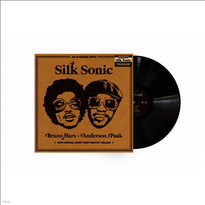 Silk Sonic,Bruno Mars & Anderson .Paak — An Evening With Silk Sonic 앨범 커버