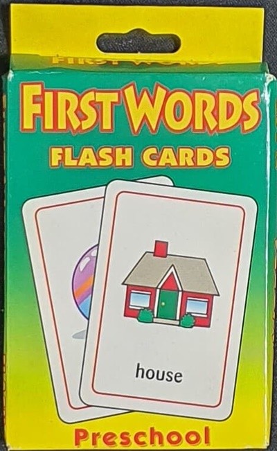 First words flash cards 