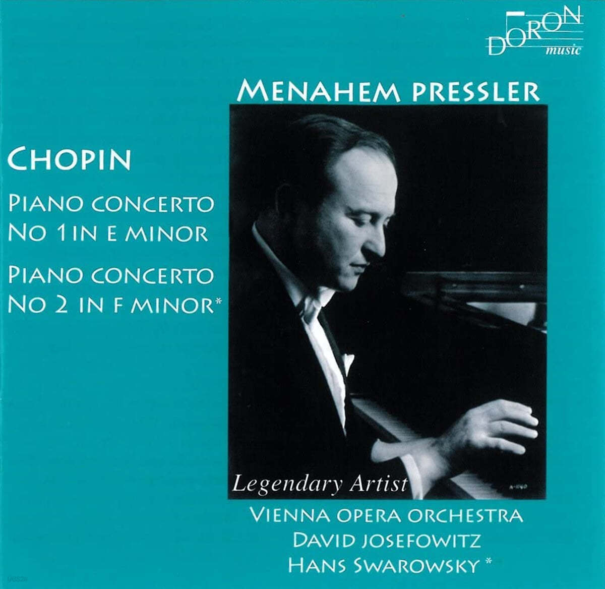 Menahem Pressler 쇼팽: 피아노 협주곡 1, 2번 - 메나헴 프레슬러 (Chopin: Piano Concertos Op.11, Op.22) 