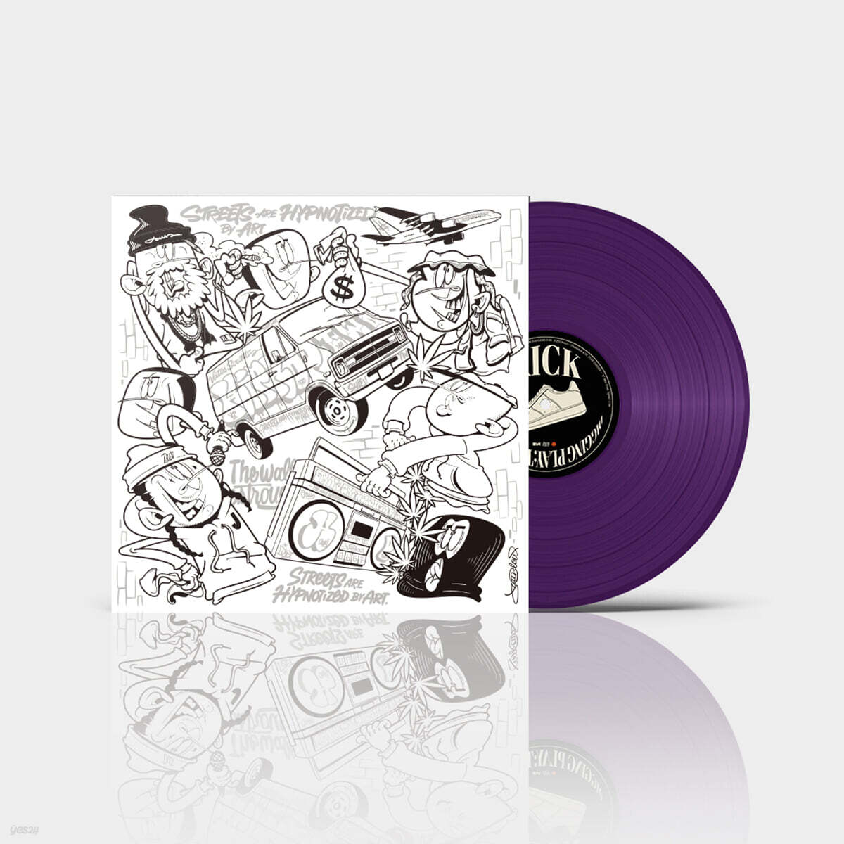 패닉버튼 디깅플레이트 Vol. 10 - KICK&DRUM [투명 퍼플 컬러 LP]