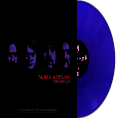 Black Sabbath — Paranoia: BBC Sunday Show Broadcasting House London 26th April 1970 앨범 커버