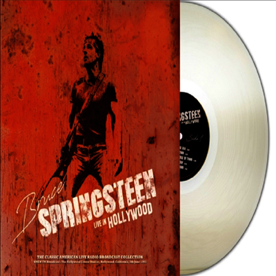 Bruce Springsteen — Live in Hollywood: WNEW FM Broadcast The Hollywood Center Studios Hollywood Ca 5th June 1992 앨범 커버