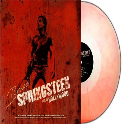 Bruce Springsteen — Live in Hollywood: WNEW FM Broadcast The Hollywood Center Studios Hollywood Ca 5th June 1992 앨범 커버