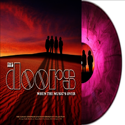 Doors — When the Music's Over: Sveriges Radio Broadcast Konserthuset Stockholm 20th September 1968 앨범 커버