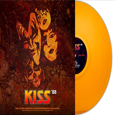 Kiss - '88: WNEW FM Broadcast The Ritz New York Ny 12th August 1988 (Ltd)(Orange Vinyl)(LP)