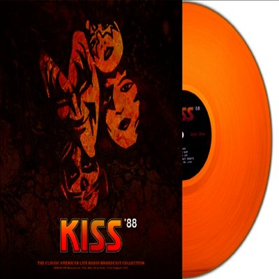 Kiss — '88: WNEW FM Broadcast The Ritz New York Ny 12th August 1988 앨범 커버