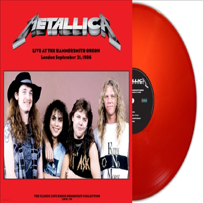 Metallica - Live at the Hammersmith Odeon, London, September 21st 1986 (Ltd)(Colored LP)