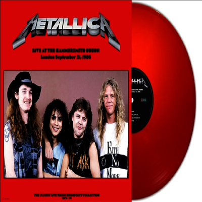 Metallica — Live at the Hammersmith Odeon, London, September 21st 1986 앨범 커버