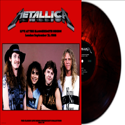 Metallica — Live at the Hammersmith Odeon, London, September 21st 1986 앨범 커버