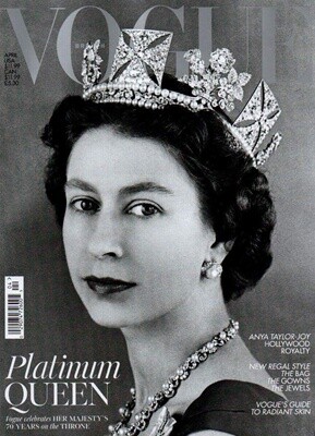 Vogue UK (월간) : 2022년 04월 : 엘리자베스 2세 커버