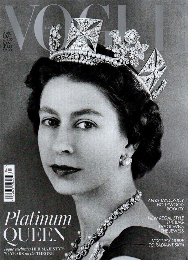 Vogue UK (월간) : 2022년 04월 : 엘리자베스 2세 커버