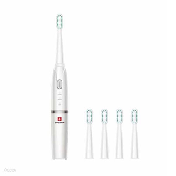 [스위스윈] 소닉 음파 전동칫솔+칫솔모5개