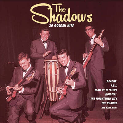 The Shadows — 20 Golden Hits 앨범 커버