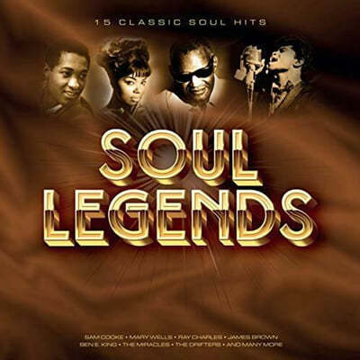 소울 음악 컴필레이션 (Soul Legends 15 Classic Soul Hits) [LP] 