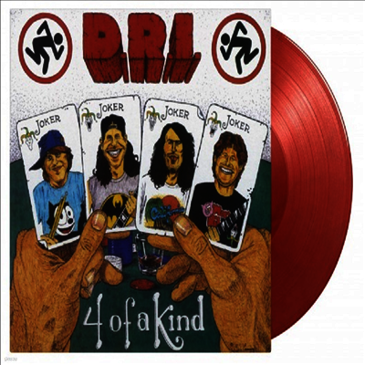 D.R.I.,Dirty Rotten Imbeciles — Four Of A Kind 앨범 커버