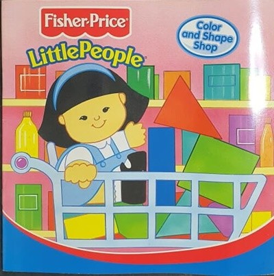 Fisher Price Little People 8x8 Storybook - Color and Shapes