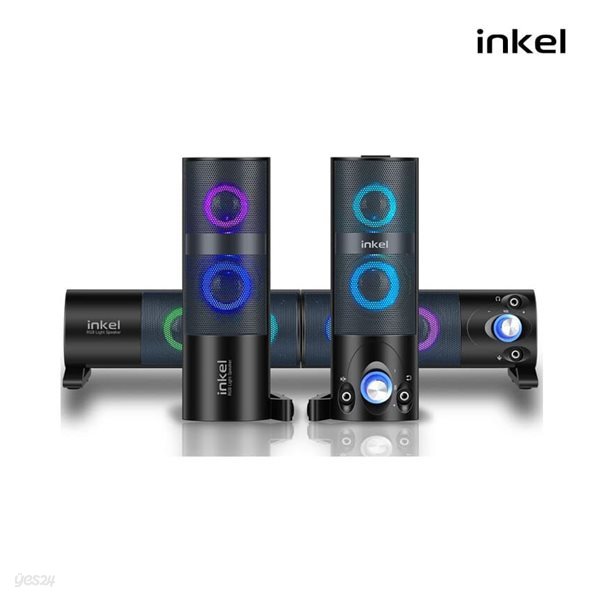 [파격할인] 인켈 2채널 사운드바 스피커 분리형 RGB IK-KS1500