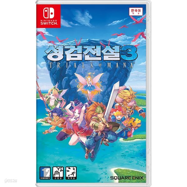 [중고] 닌텐도 스위치 성검전설3 TRIALS of MANA