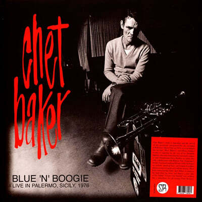 Chet Baker — Blue N Boogie : Live In Palermo Sicily 1976 앨범 커버