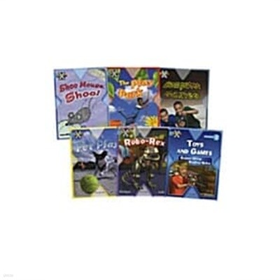 Project X: Blue Band: Toys and Games Cluster: Pack of 5 (1 of Each Title) (Paperback) / 미사용