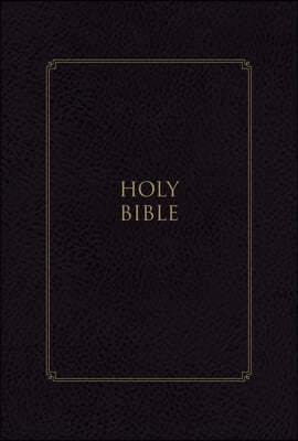 Kjv, Thompson Chain-Reference Bible, Leathersoft, Black, Red Letter, Thumb Indexed, Comfort Print