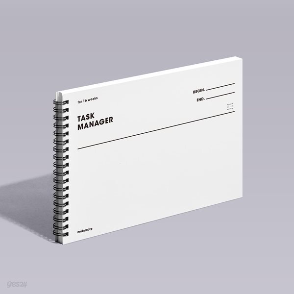 [모트모트] 태스크 매니저 16WEEKS - 화이트