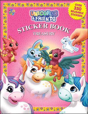 Sticker Book Treasury : Unicorns & Friends
