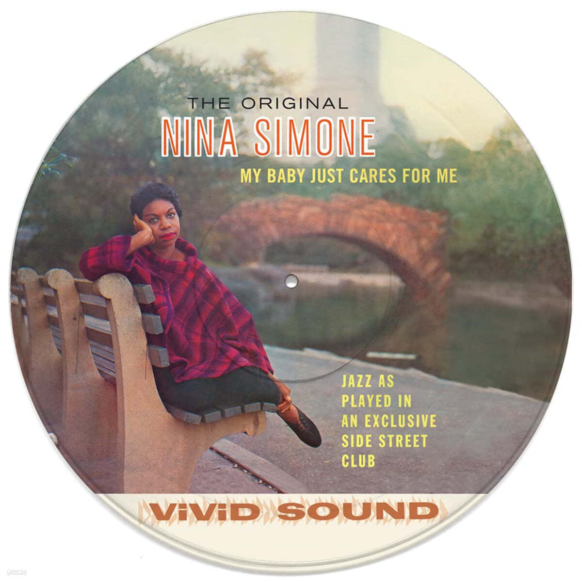 Nina Simone (니나 시몬) - My Baby Just Cares For Me [픽쳐디스크 LP] 