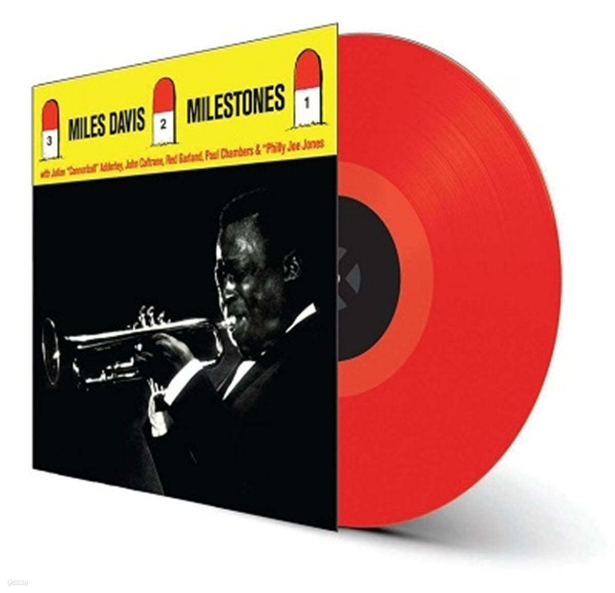 Miles Davis (마일즈 데이비스) - Milestones [레드 컬러 LP] 