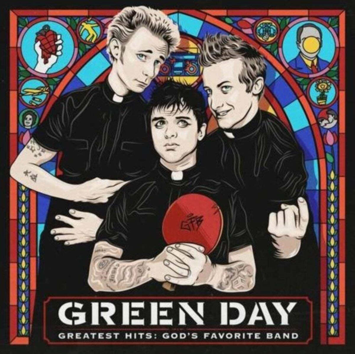 Green Day (그린 데이) - Greatest Hits: God&#39;s Favorite Band [2LP] 
