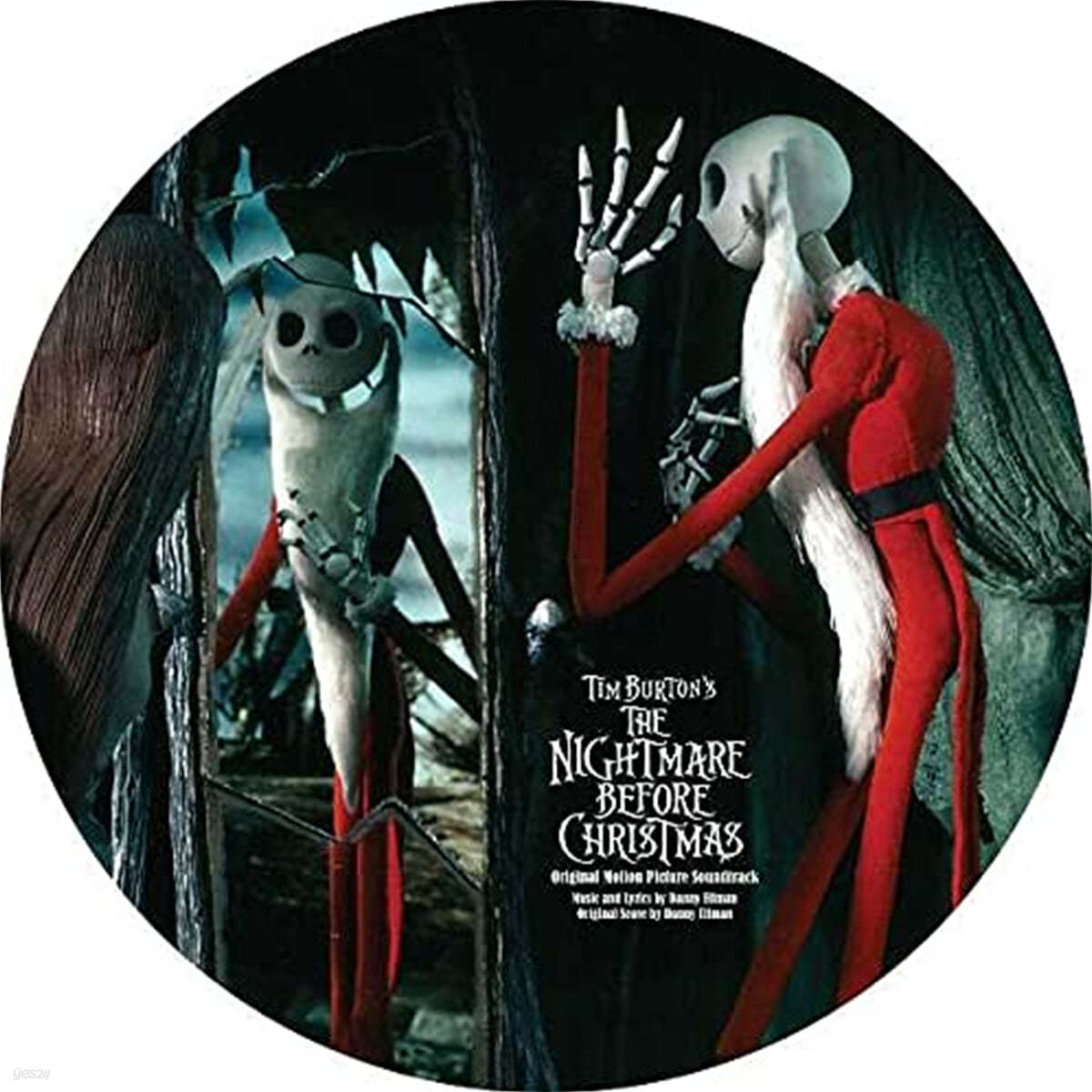 팀 버튼의 크리스마스 악몽 영화음악 (The Nightmare Before Christmas OST by Danny Elfman) [픽쳐디스크 2LP] 