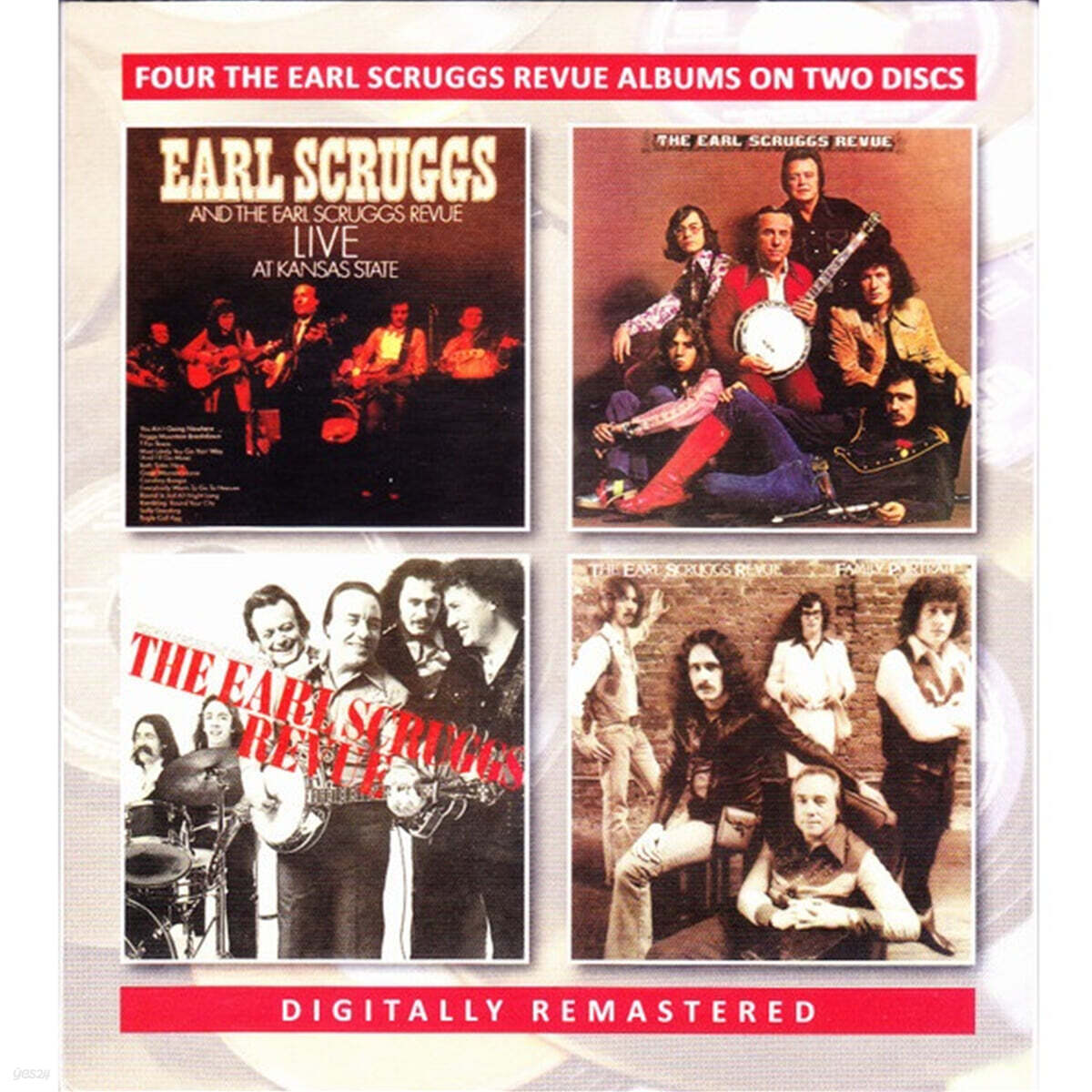 Earl Scruggs (얼 스크럭스) - Live At Kansas State/The Earl Scruggs Revue/Rockin' Cross The Country/Family Portrait