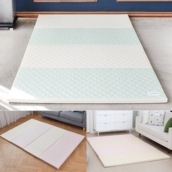아도라하우스 뉴퀄팅 4단 폴더매트 200x140cm 두께4cm