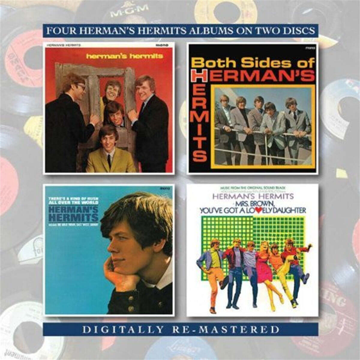 Herman's Hermits (헤르만스 헤르미츠) - Herman's Hermits / Both Sides Of Herman's Hermits / There's A Kind Of Hush All Over The World / Mrs. Brown, You've Got A Lovely Daughter