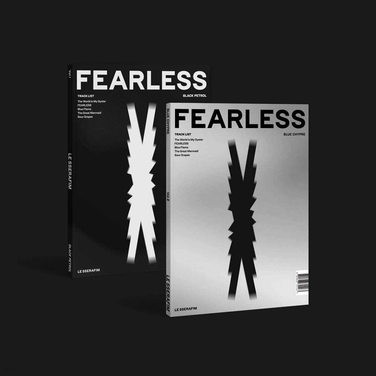 르세라핌 (LE SSERAFIM) - 1st Mini Album 'FEARLESS' [SET