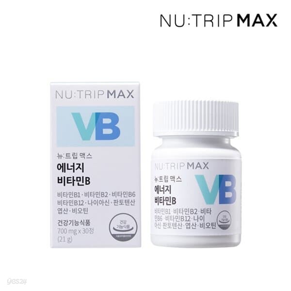 [뉴트립] 에너지 비타민B 700mg*30정(1개월분)