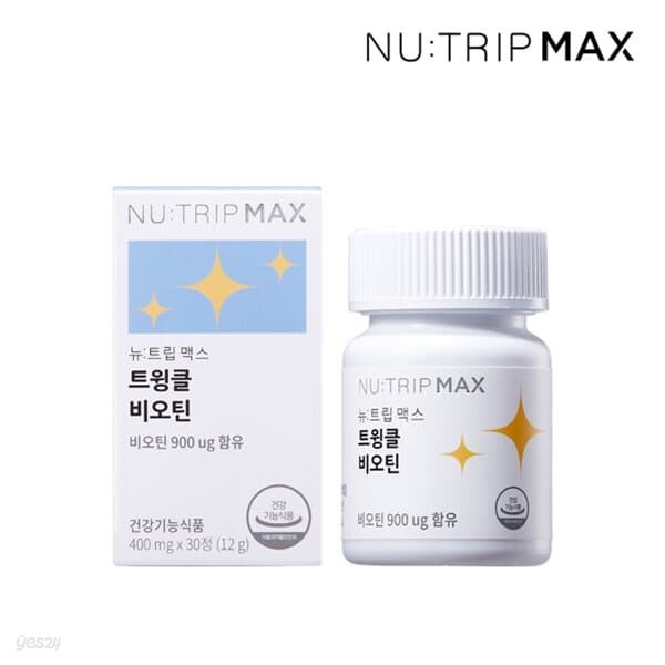 [뉴트립] 트윙클 비오틴 400mg*30정(1개월분)