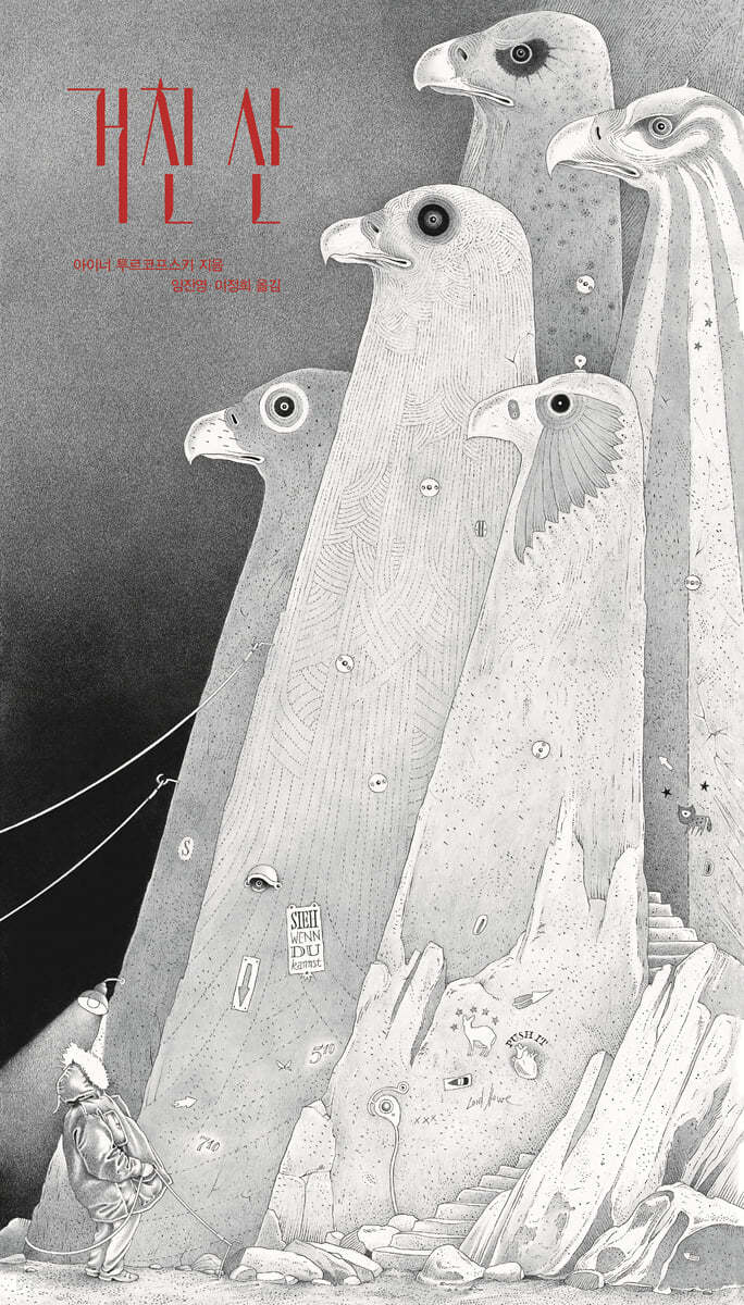 거친 산