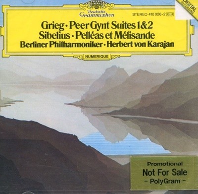 카라얀 - Karajan - Grieg Peer Gynt Suites 1 & 2 [미개봉]