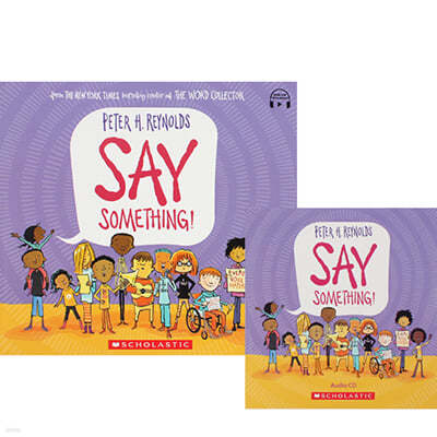 Say Something (Book & CD) : StoryPlus QRڵ