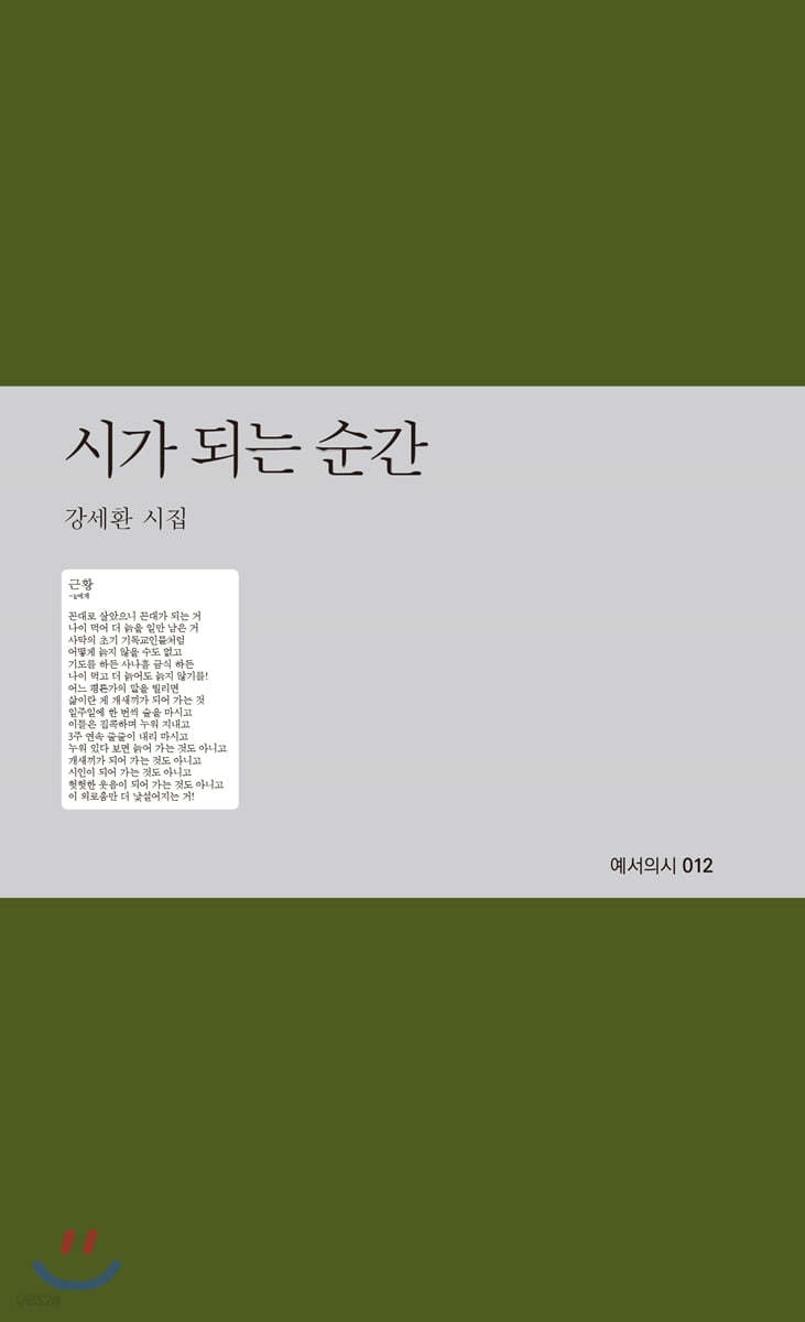 시가 되는 순간 : 강세환 시집